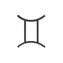 Gemini Zodiac Sign. Born Between May 21 And June 20.