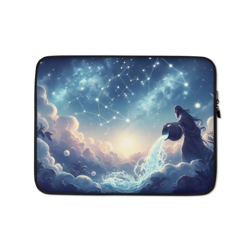 Laptop Bag Aquarius Zodiac Sign