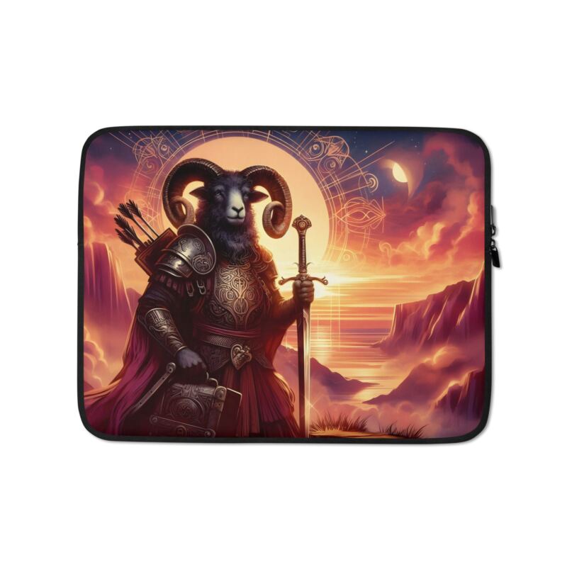 Laptop Bag Aries Zodiac Sign