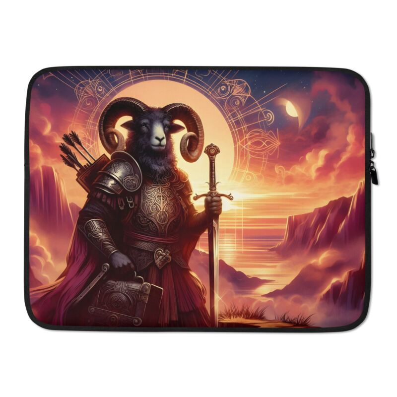 Laptop Bag Aries Zodiac Sign