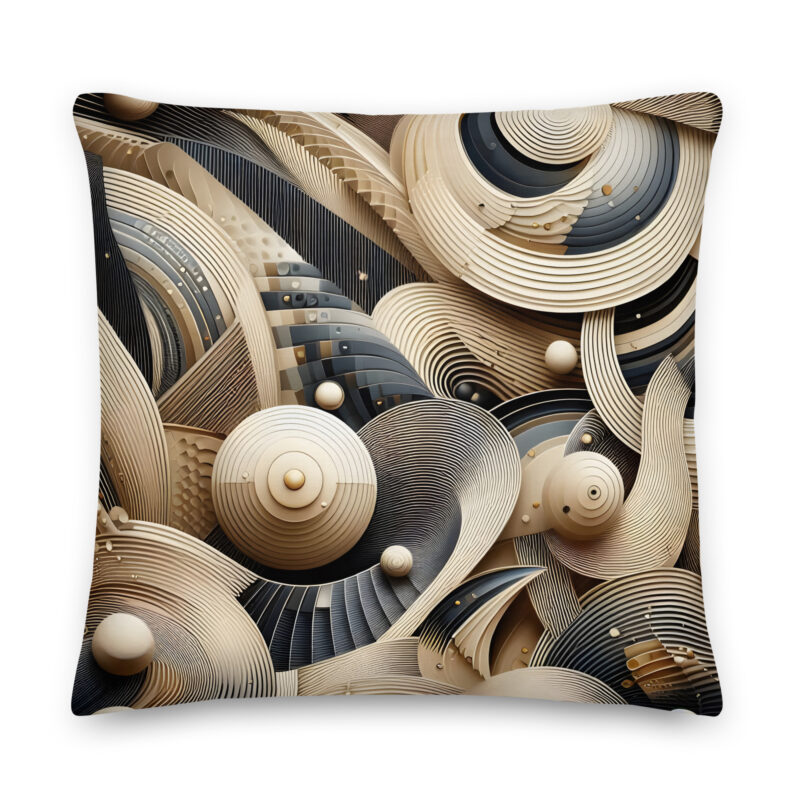 Premium Pillow Abstract Shapes