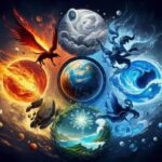 Astrology elements. Harnessing the power of astrology. Love and compatibility, career and lifestyle. Fire signs, air signs, earth signs and water signs.