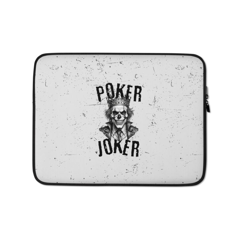 Poker Joker Laptop Bag