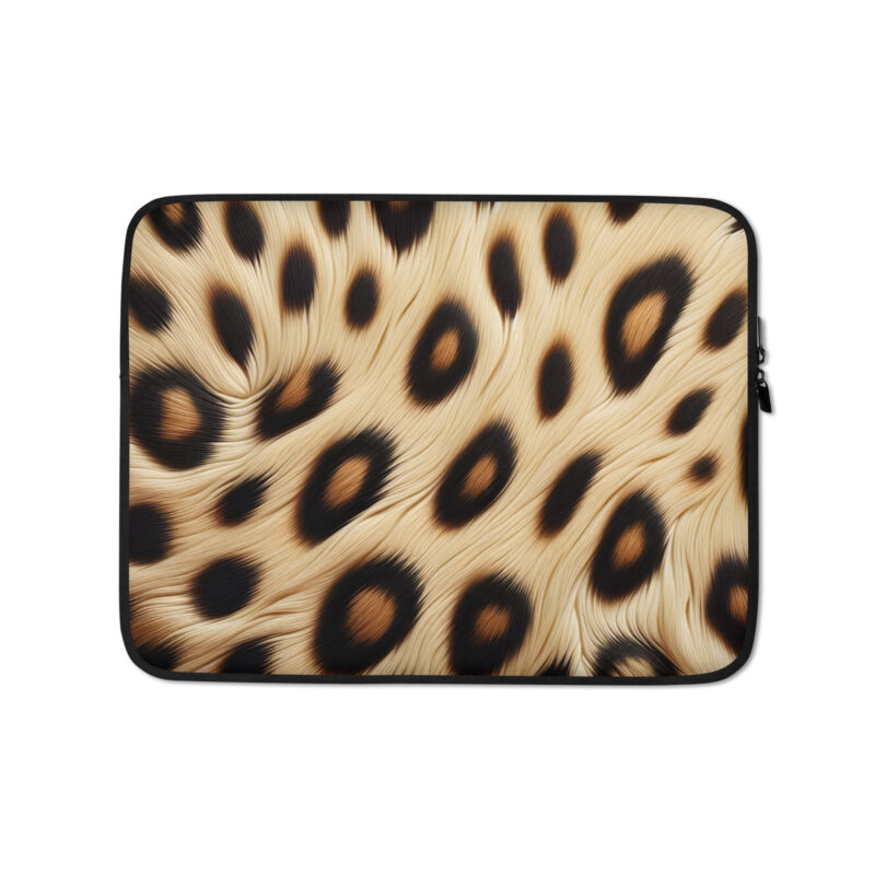 Leopard Print Laptop Bag