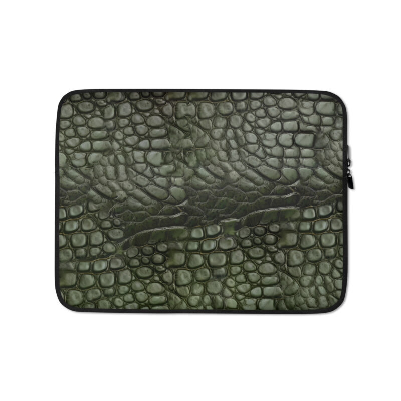 Alligator Print Laptop Bag Sleeve