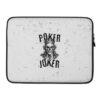 Poker Joker Laptop Bag