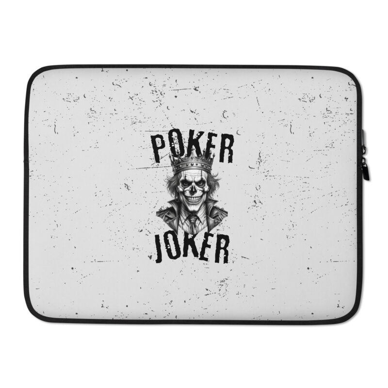 Poker Joker Laptop Bag