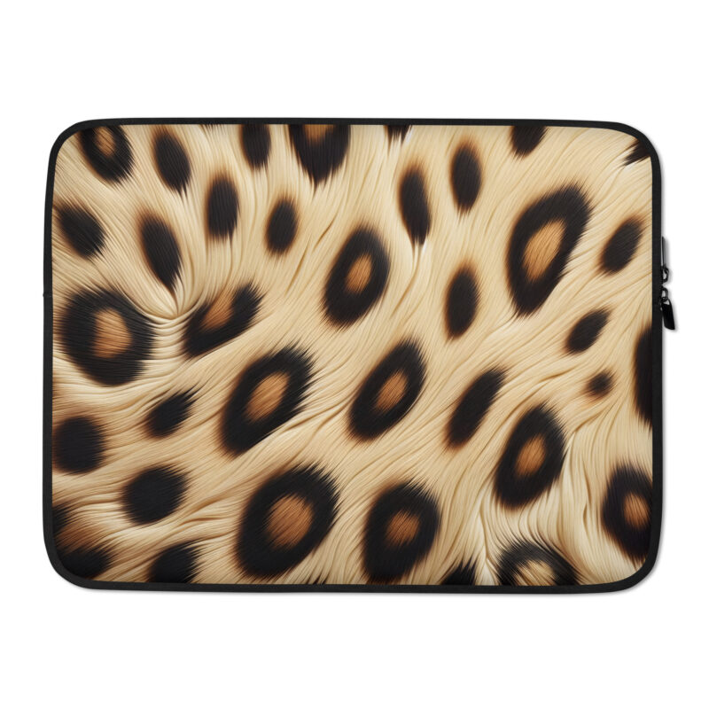 Leopard Print Laptop Bag