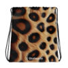 LEOPARD PRINT Drawstring bag