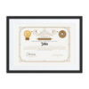 Best Dad Ever Certificate JOHN – Custom Framed Gift for dad