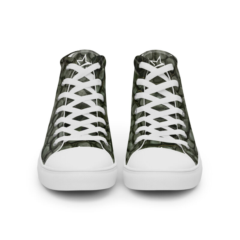 Stelauris Men’s High Top Shoes Alligator