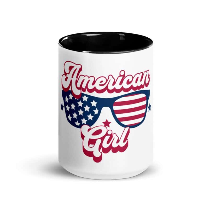 Mug With Color Inside American Girl