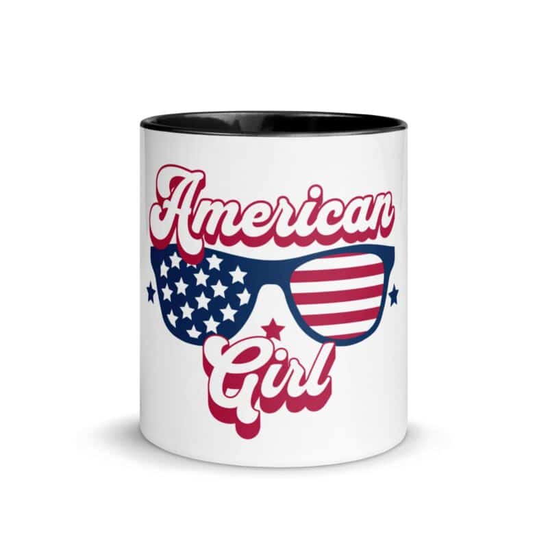 Mug With Color Inside American Girl