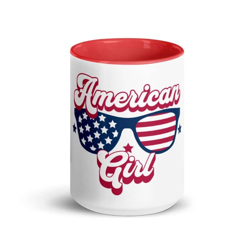 Mug With Color Inside American Girl