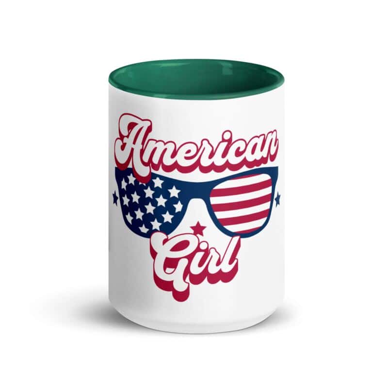 Mug With Color Inside American Girl