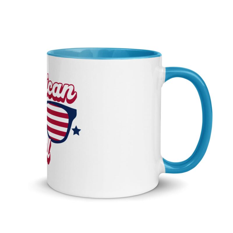 Mug With Color Inside American Girl