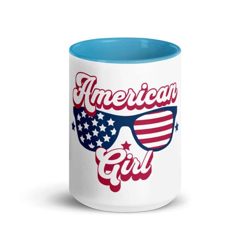 Mug With Color Inside American Girl