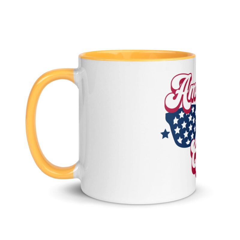 Mug With Color Inside American Girl