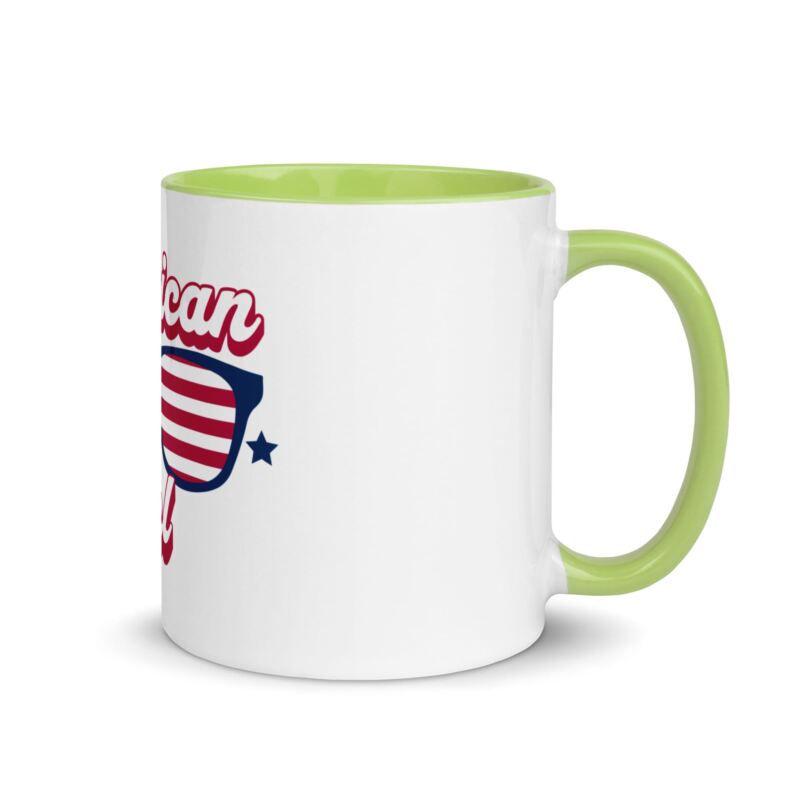 Mug With Color Inside American Girl