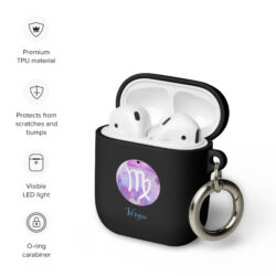 Rubber Case for AirPods® for zodiac sign Virgo