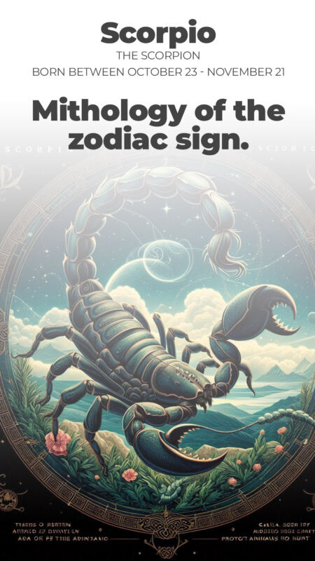 Mythology Of Scorpio (The Scorpion)