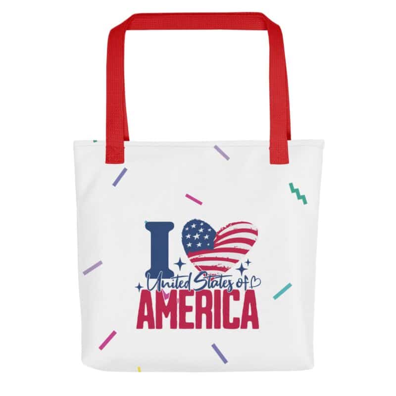 Shopping Bag I Love United States Of America