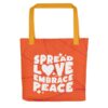 Shopping Bag Spread Love Embrace Peace