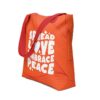 Shopping Bag Spread Love Embrace Peace