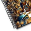 Spiral Notebook Majestic Egyptian Mythology Motif