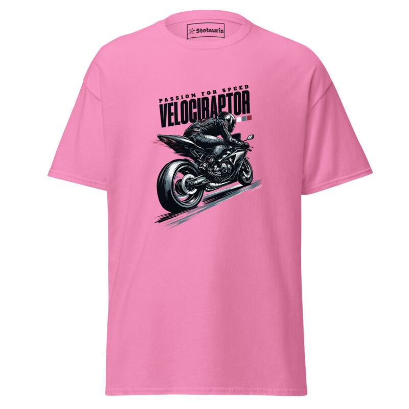 Velociraptor Biker T-Shirt