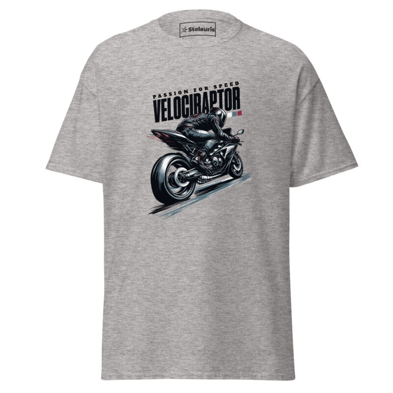 Velociraptor Biker T-Shirt