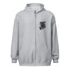 Velociraptor Biker Zip Hoodie