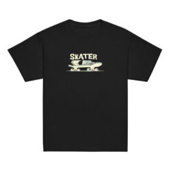 Youth Skater Graphic Tee – Classic Cotton T-shirt for Kids L2