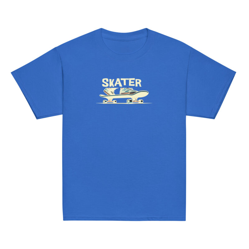 Youth Skater Graphic Tee – Classic Cotton T-Shirt For Kids L2